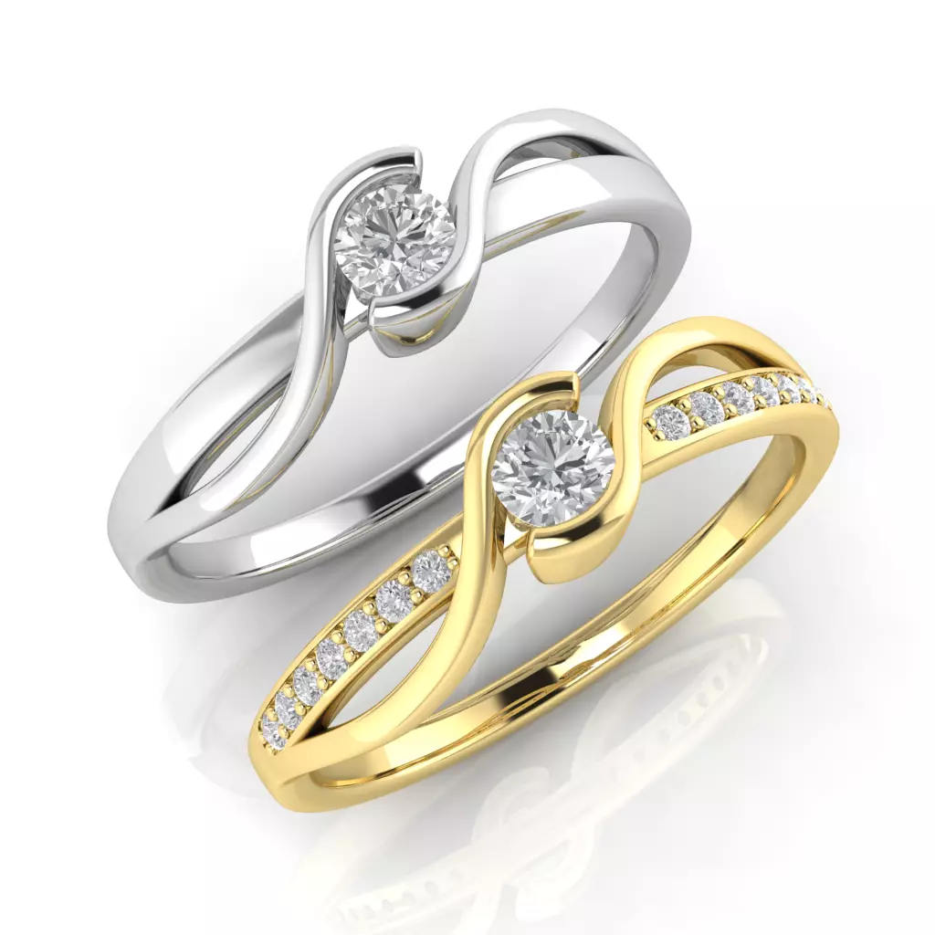 Unique Bypass Ring 3D print model