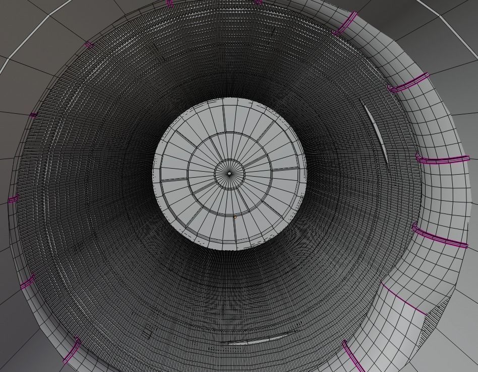 F-1 Rocket Engine 3D model_14