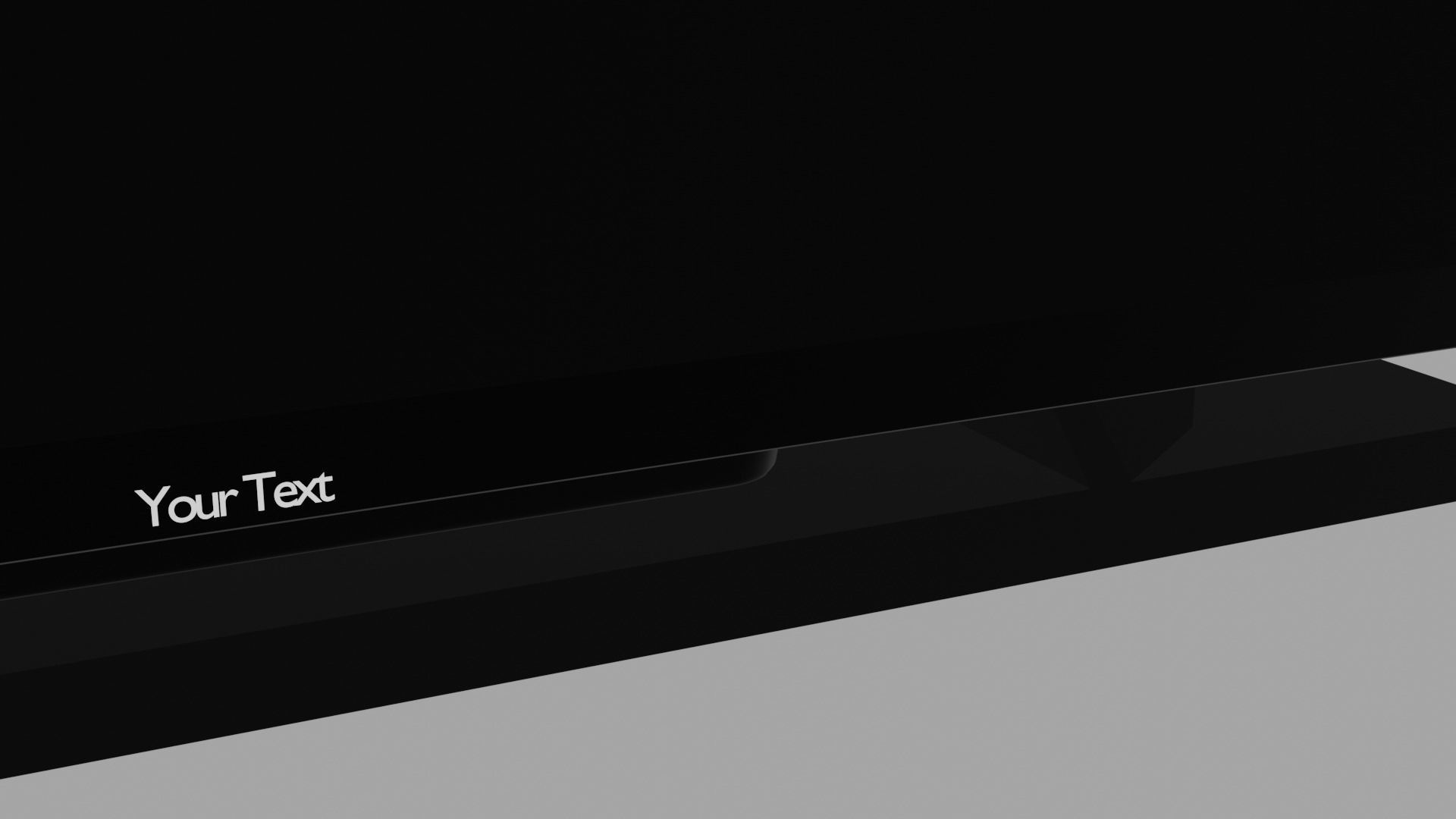 Smart Tv  3D model_1