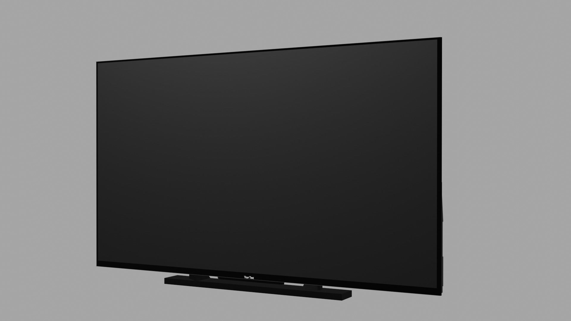 Smart Tv  3D model_2
