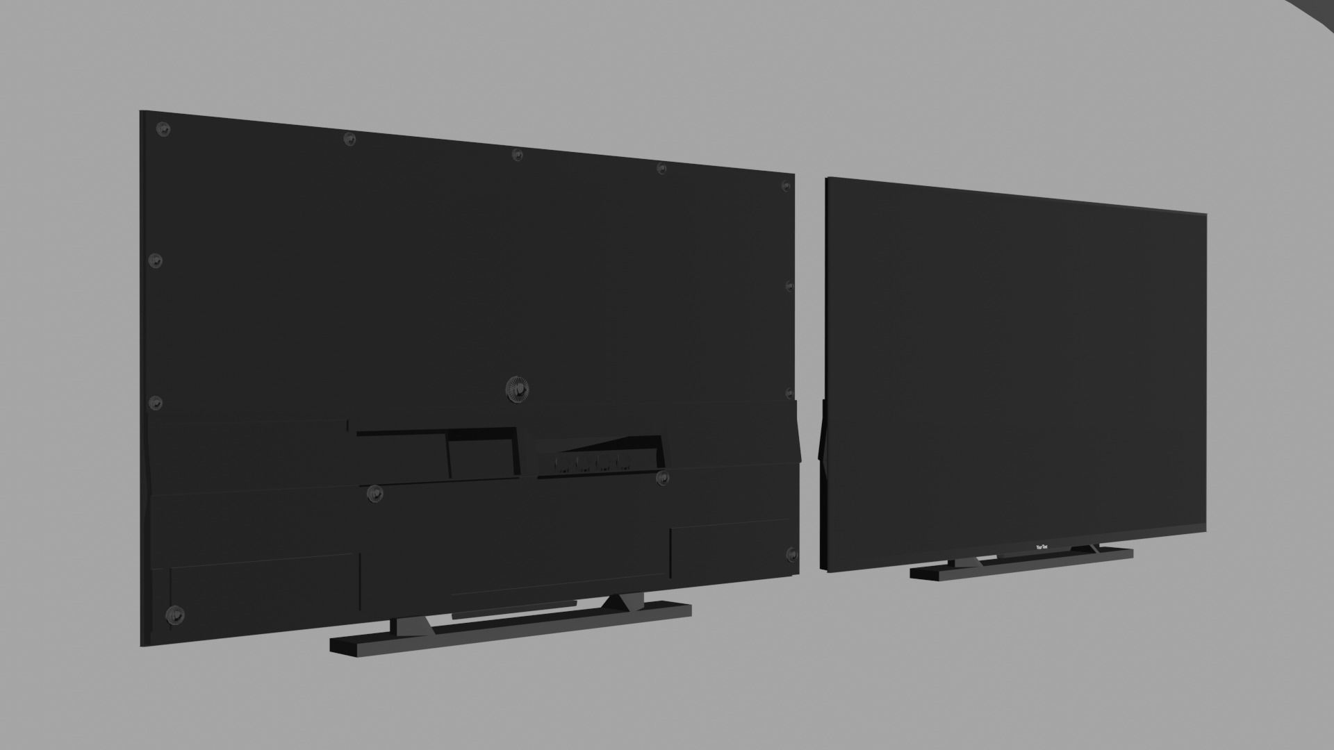 Smart Tv  3D model_3