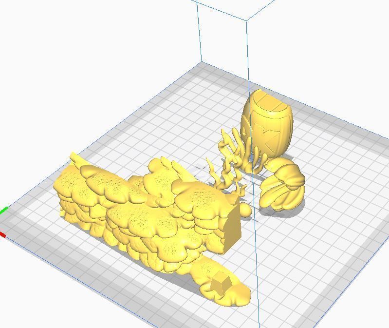 Shadowbox Donkey Kong - Aquatic Ambiece - 3D Print Fan Art 3D print model_16