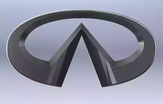 Infiniti Car logo 3D print model