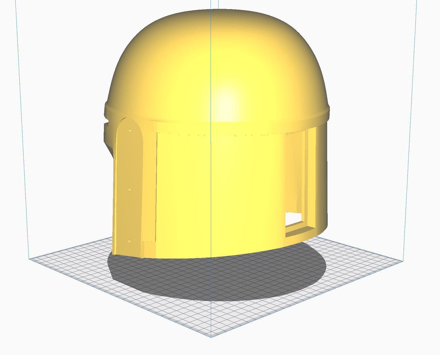 Boba fett Helmet 3D print model_11