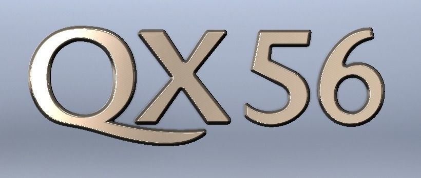 infiniti qx56 3D print model_2