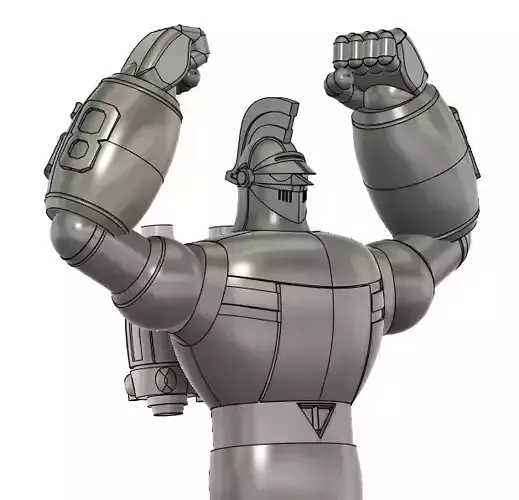tetsujin28 Scramble pose 3d printing model about 45cm 3D print model