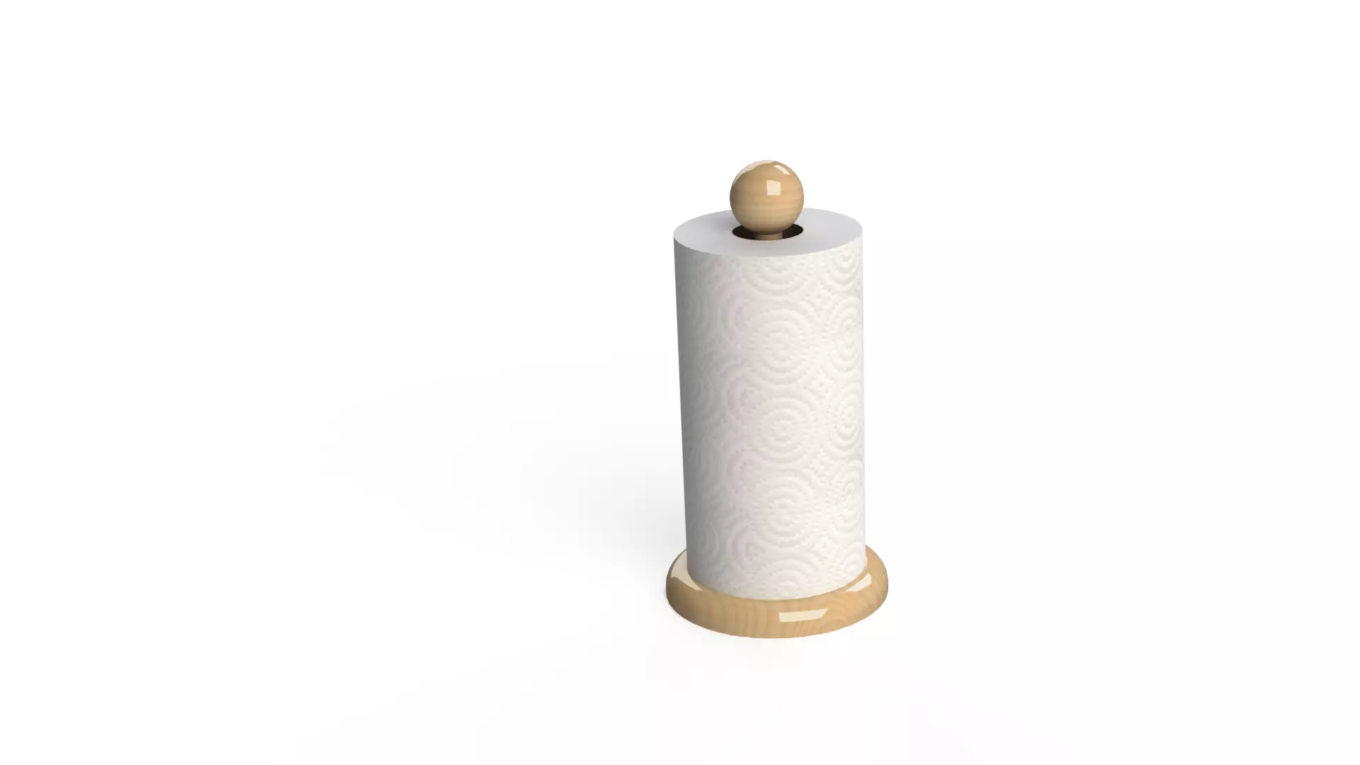 Paper Towel 3D model_0