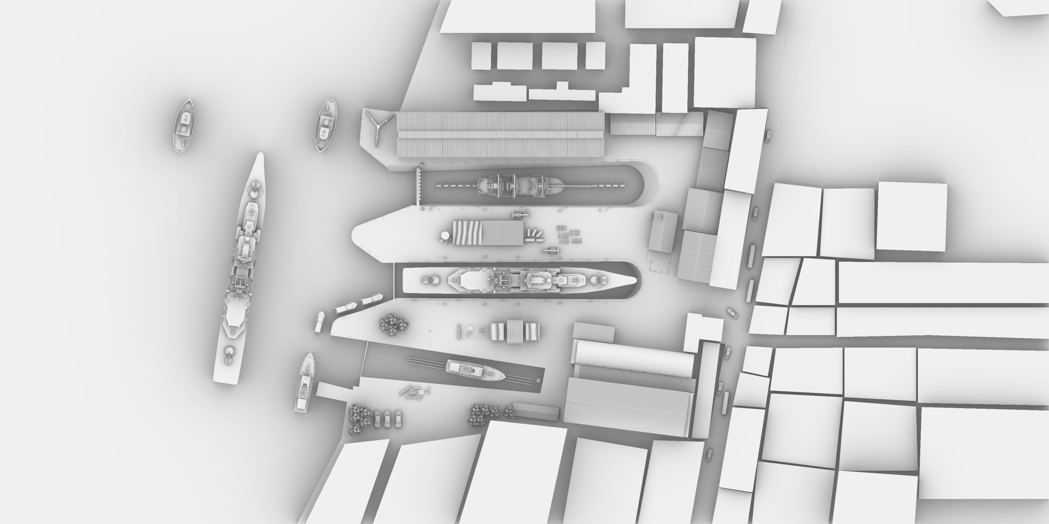 Bangkok Docklands 3D model_3