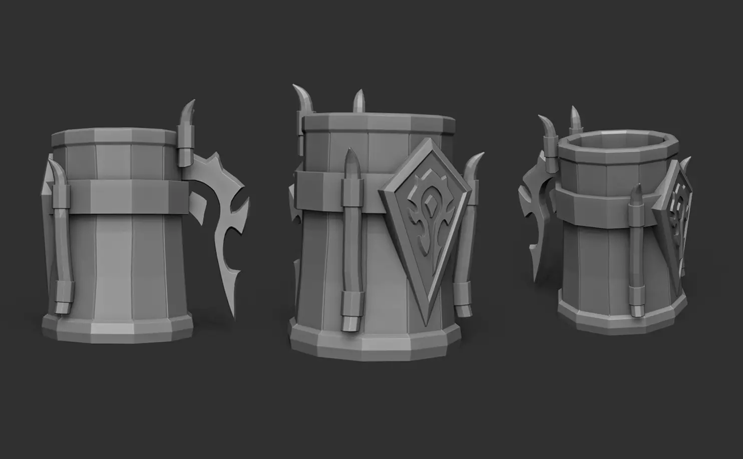 World of Warcraft Horde - Mug - Printable 3D print model_0