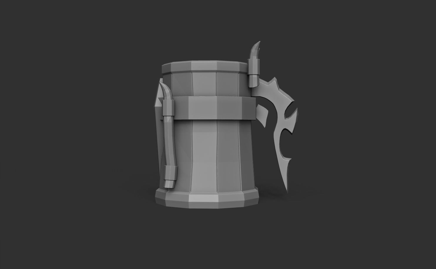 World of Warcraft Horde - Mug - Printable 3D print model_4