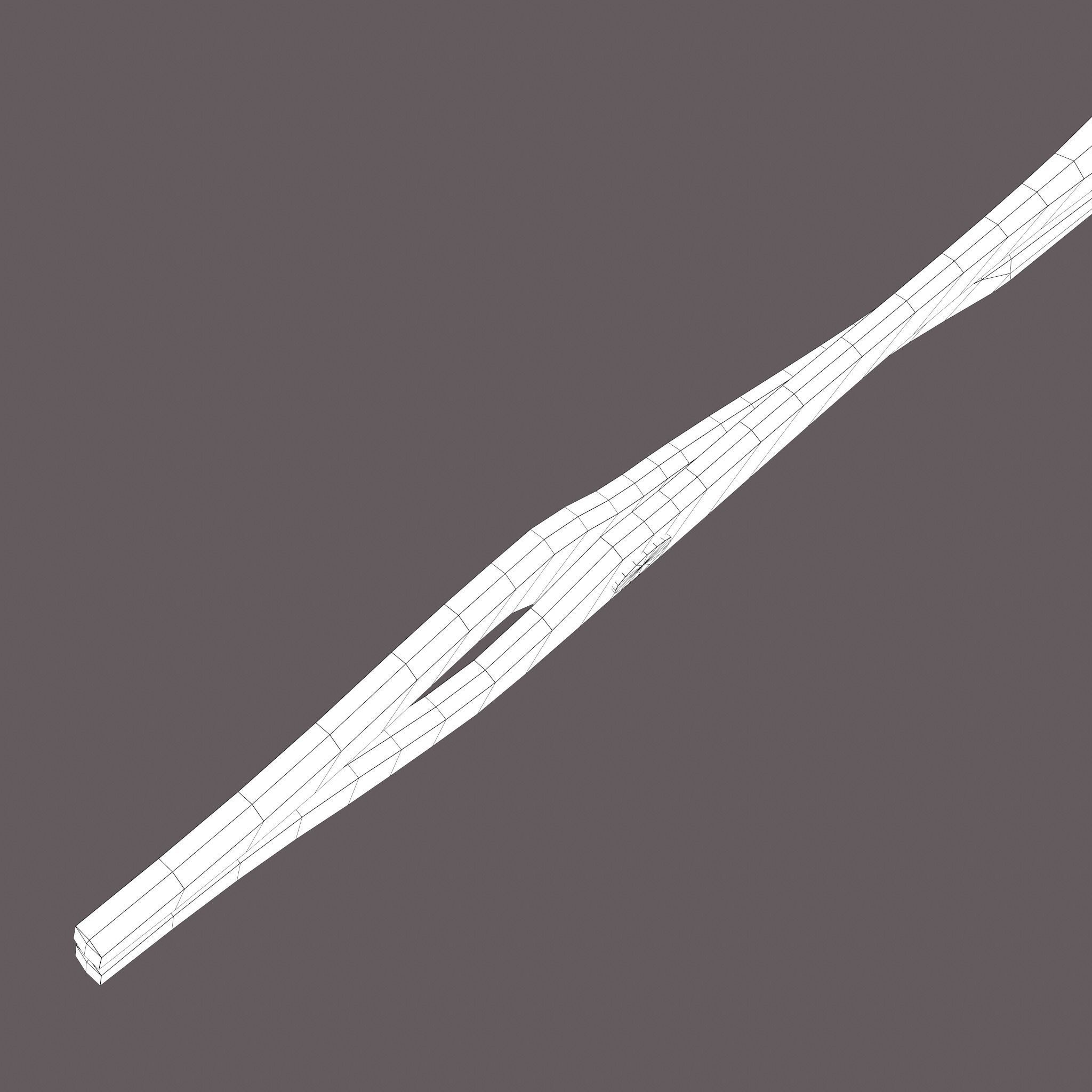 Medieval Fishing Pliers Free low-poly 3D model_34