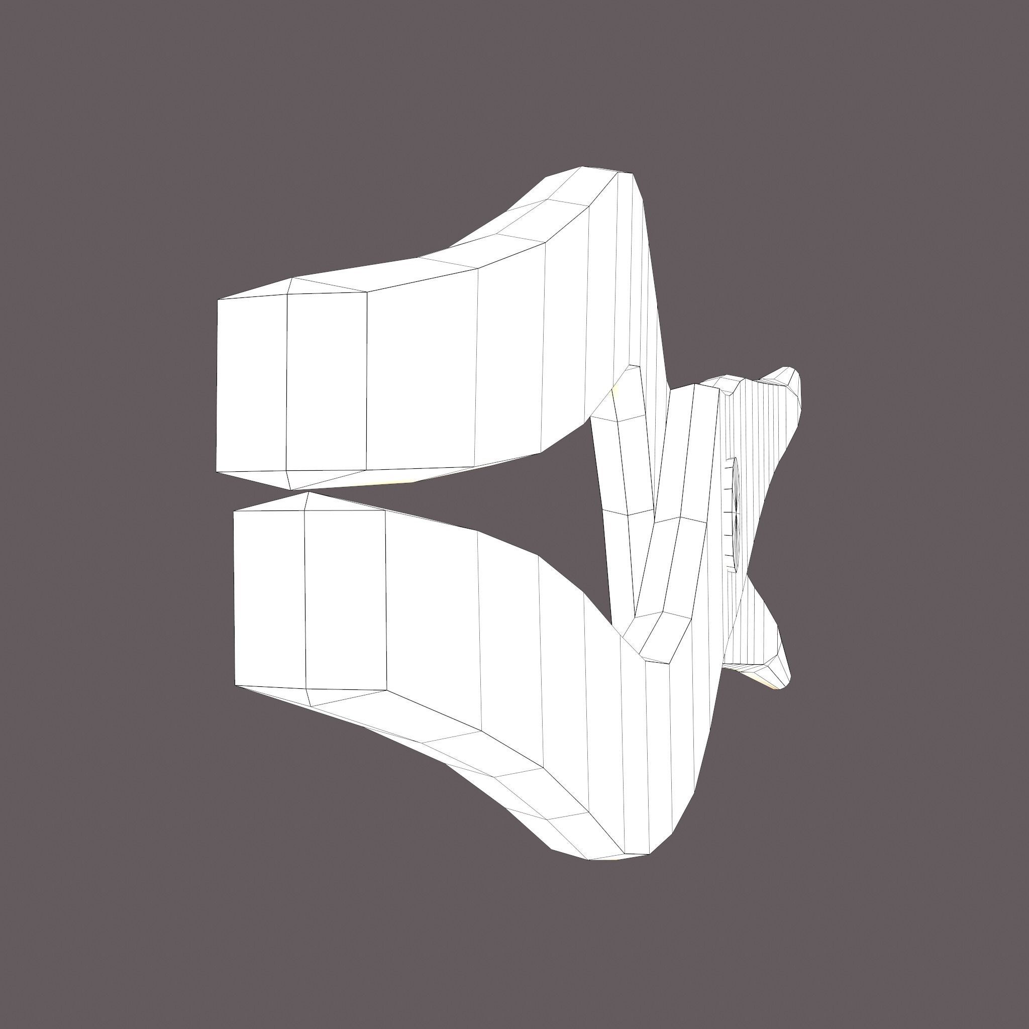 Medieval Fishing Pliers Free low-poly 3D model_32