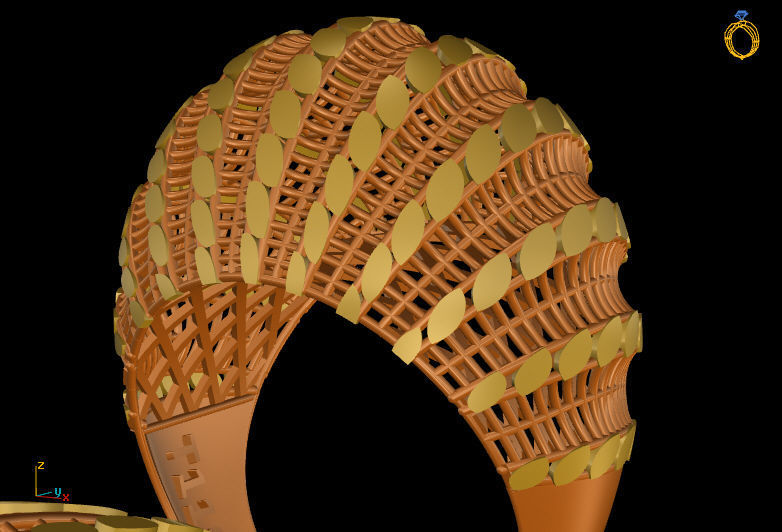 Gold Services 3D print model_6