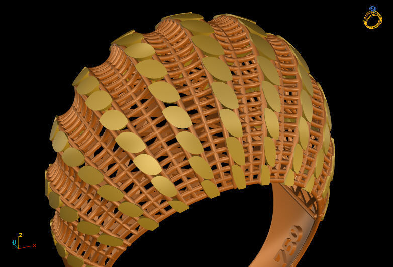 Gold Services 3D print model_7