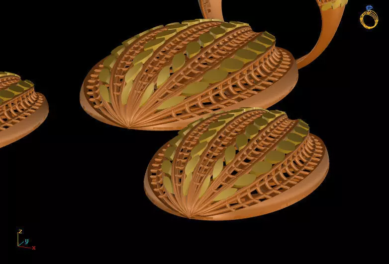 Gold Services 3D print model_0