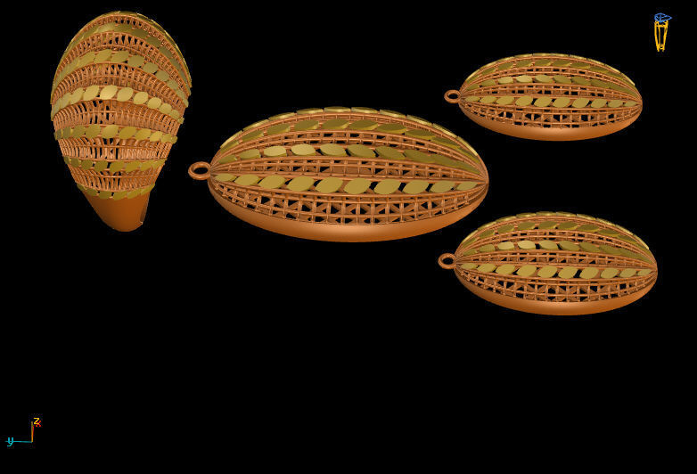 Gold Services 3D print model_2