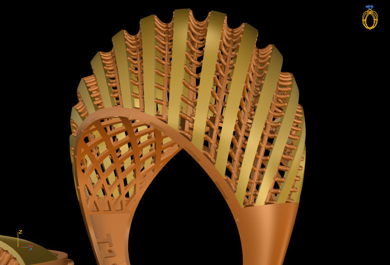 Gold Services 3D print model_7