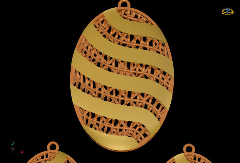 Gold Services 3D print model_2