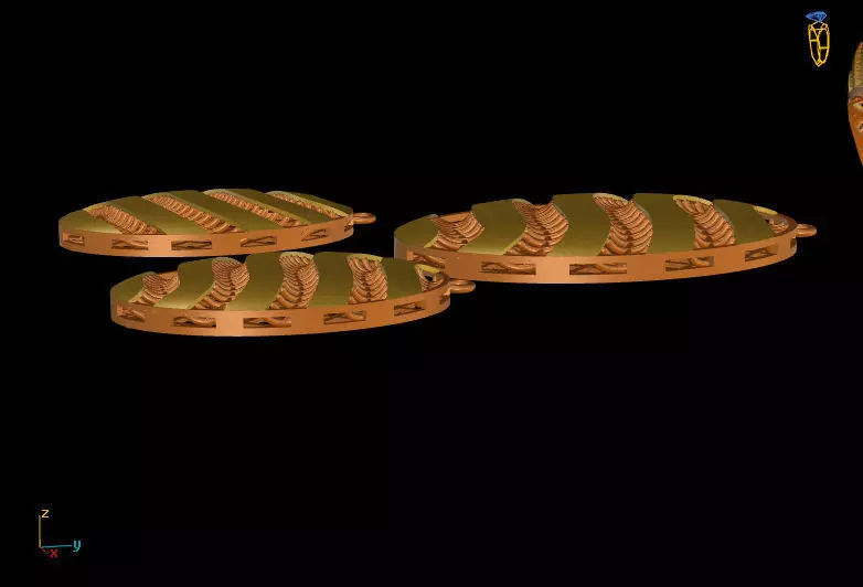 Gold Services 3D print model_0