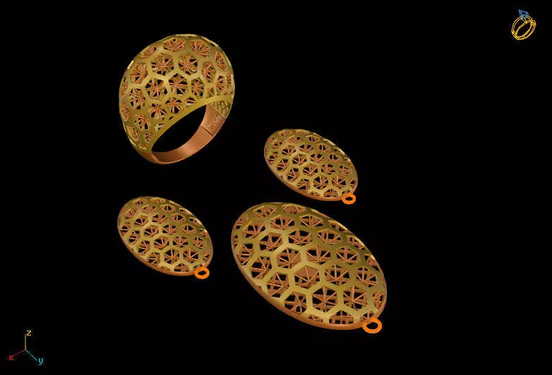 Gold Services 3D print model_0