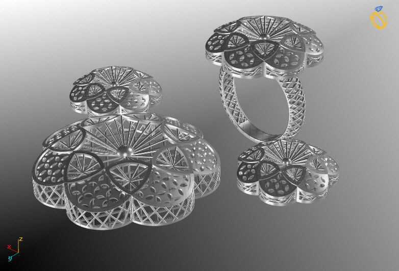 Gold Services 3D print model_8