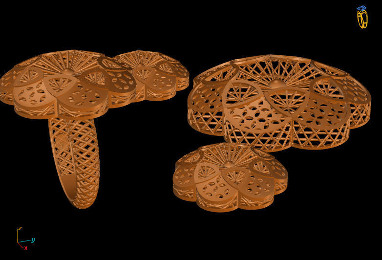 Gold Services 3D print model_2