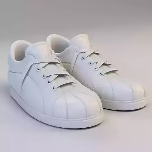 Cartoon All Star Sport Shoes 3D model
