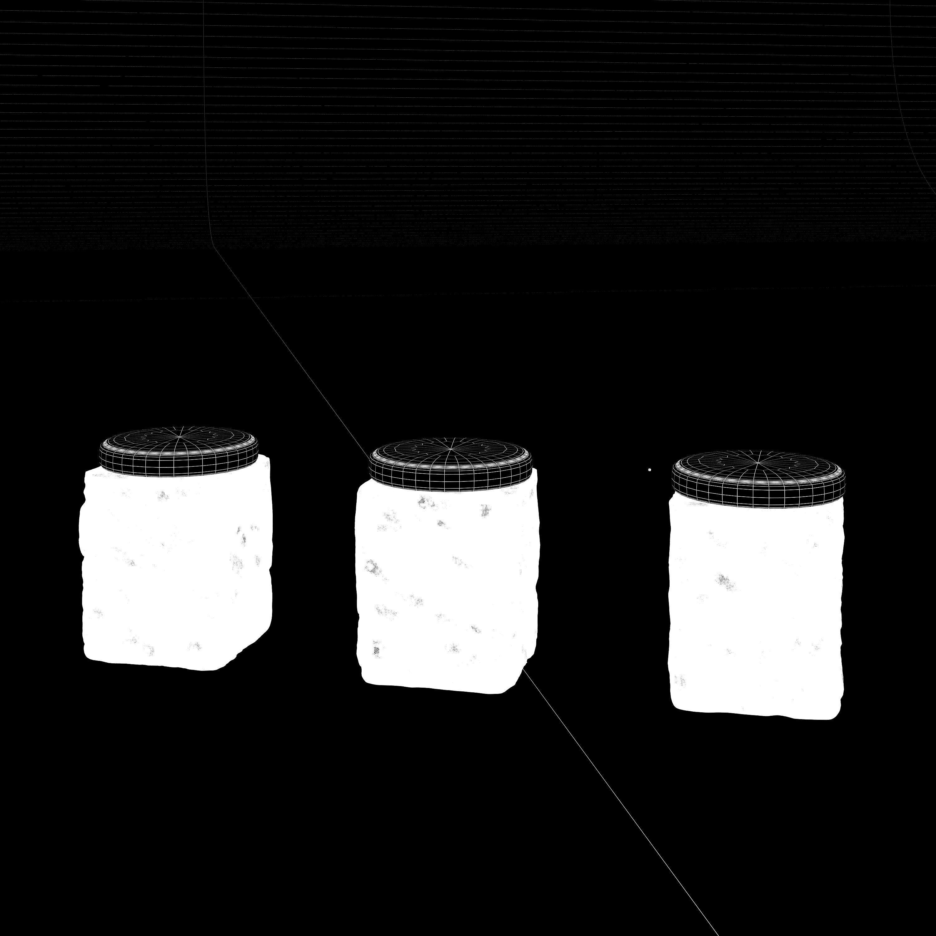 Tenarchstudio Stone seating chair render ready vray  3D model_16