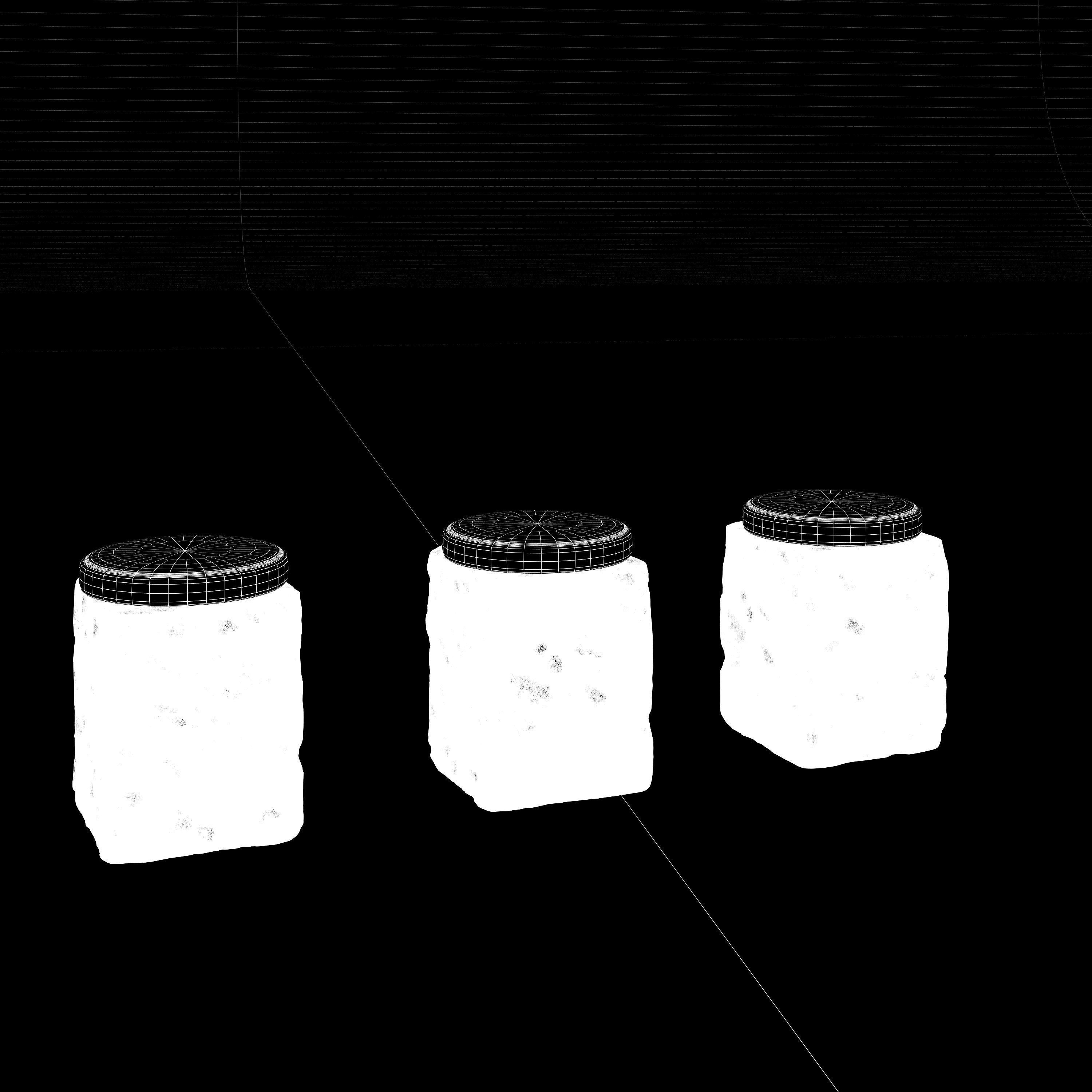 Tenarchstudio Stone seating chair render ready vray  3D model_8