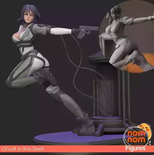 Motoko Kusanagi - Ghost in the Shell - Version 1