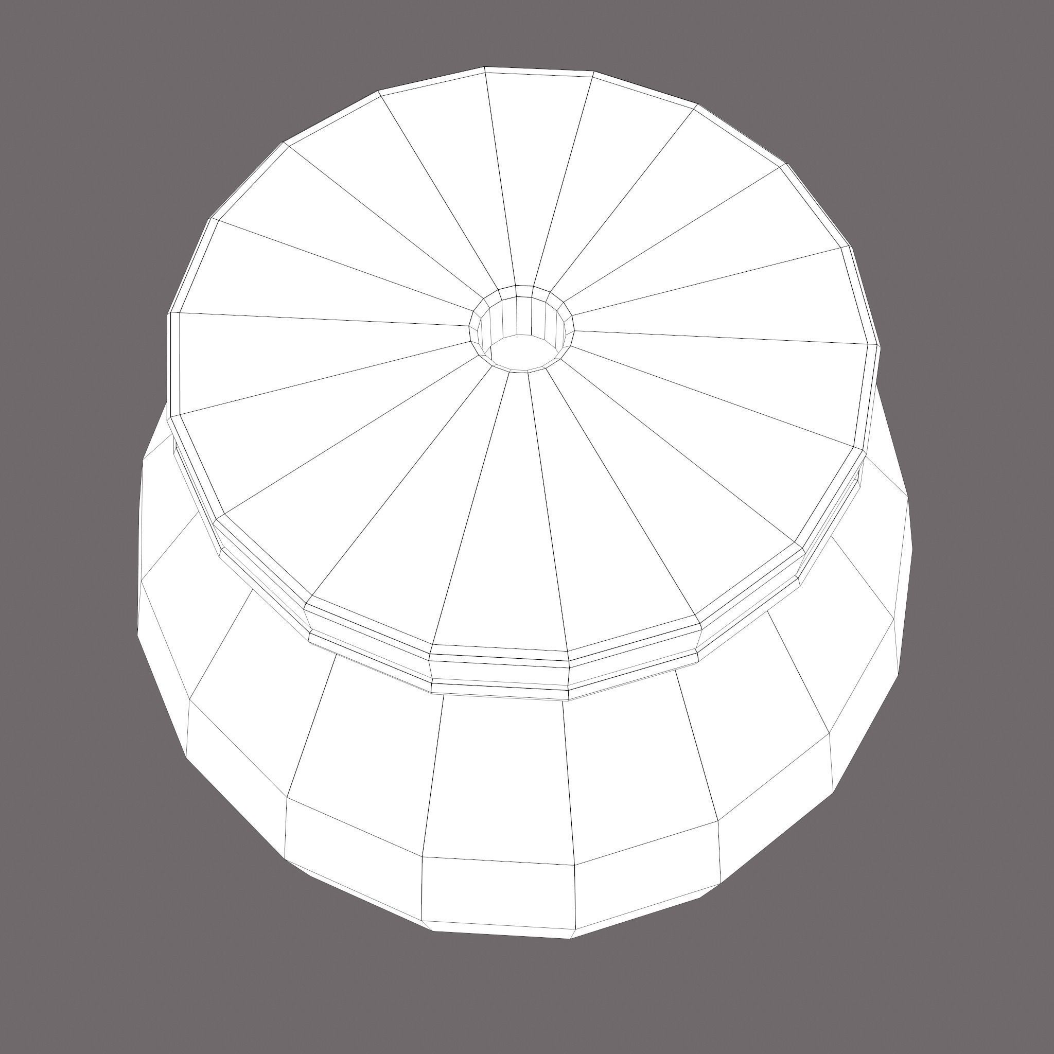 Medieval Cooking Pots Low-poly 3D model_43