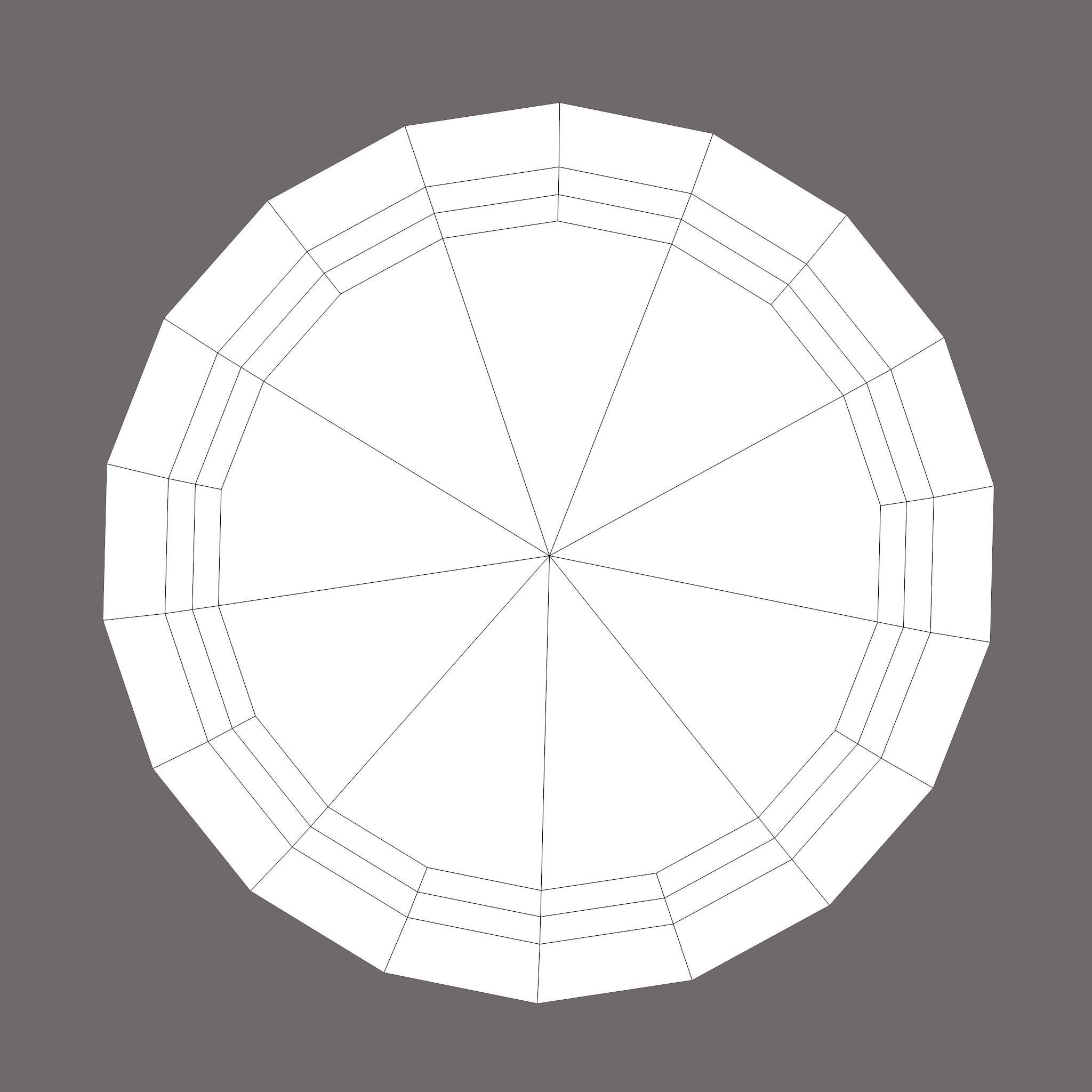 Medieval Cooking Pots Low-poly 3D model_44