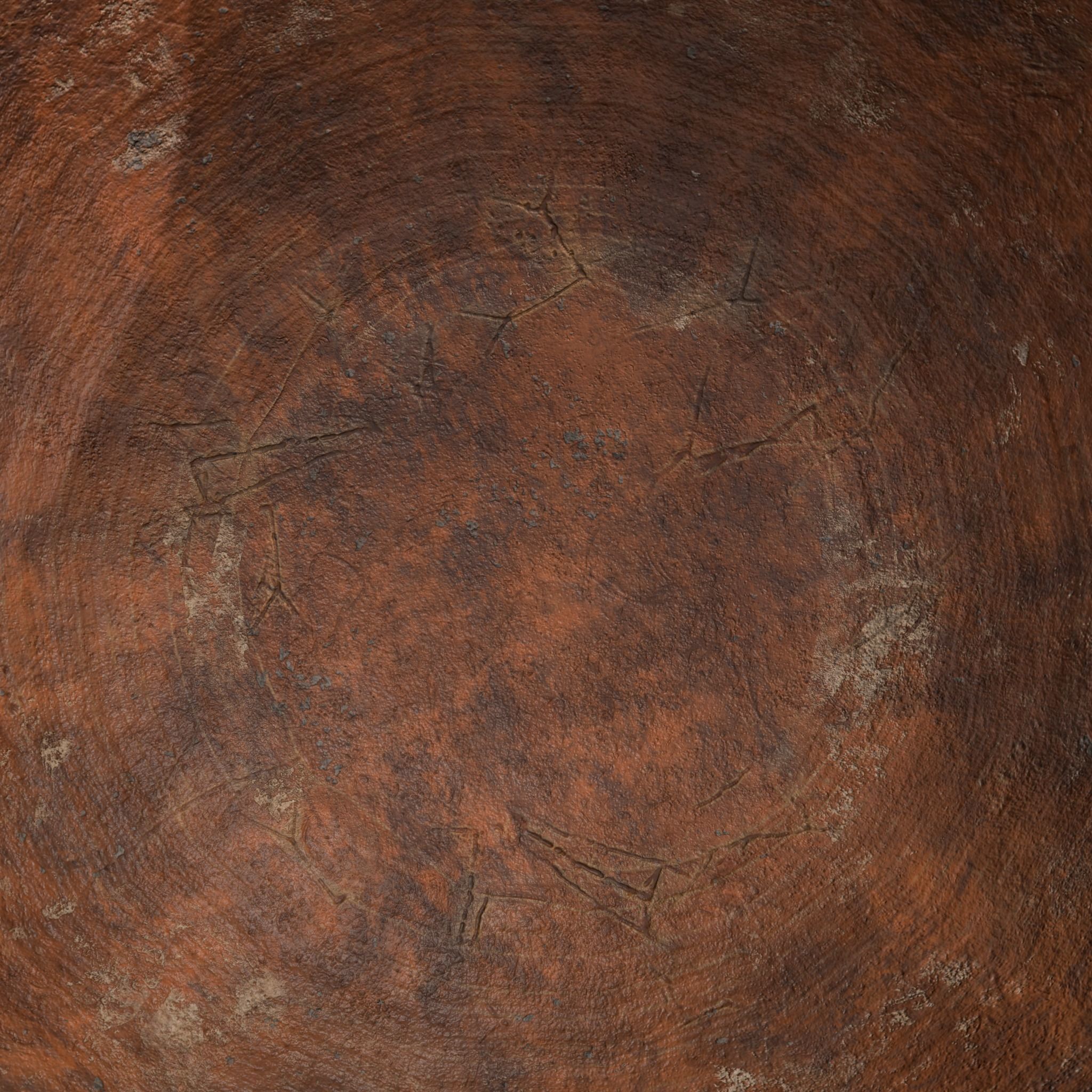 Medieval Cooking Pots Low-poly 3D model_28