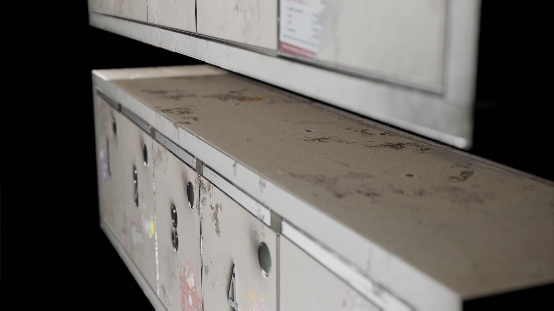  Mail Box  Low-poly 3D model_8