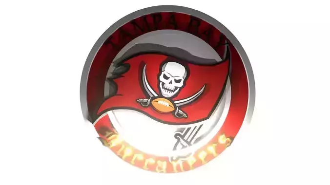 Tampa Bay Buccaneers 3D model