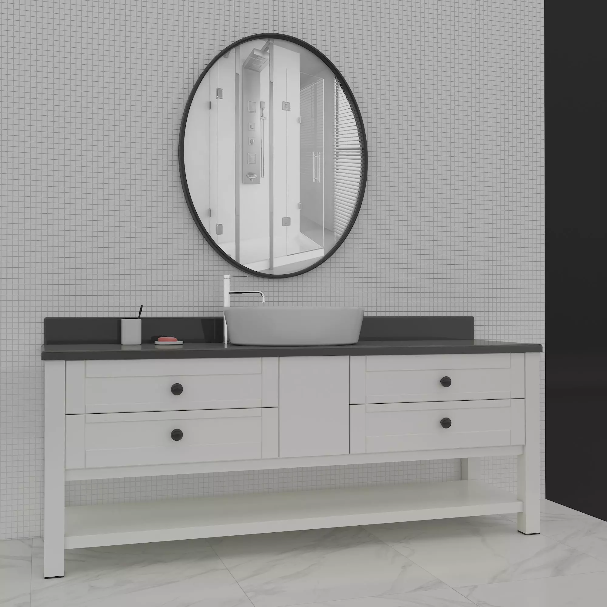 Bathroom Cabinet 3D model
