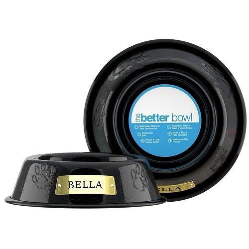Large Bowl Midnight Black 3D model 2