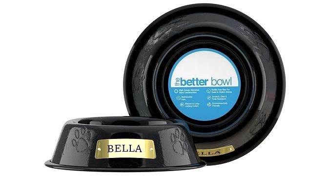 Large Bowl Midnight Black 3D model 3