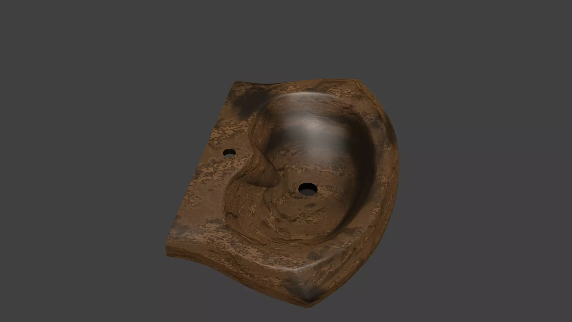 The washstand 3d model ready for manufacturing 3D print model