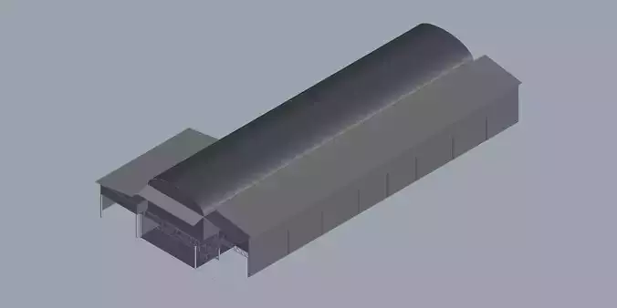 Warehouse 1 roof of building