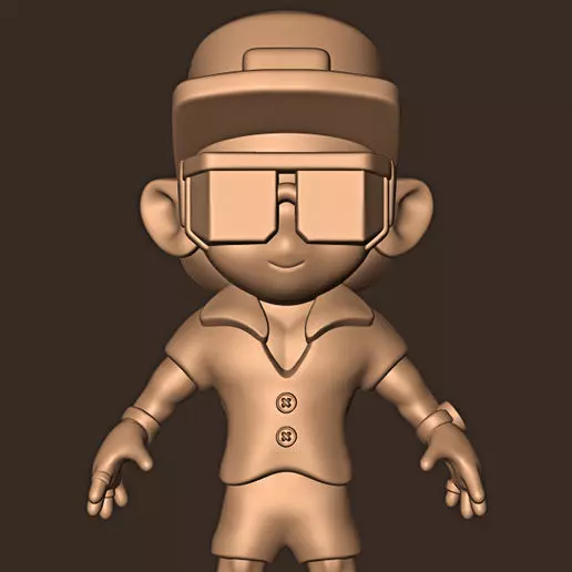 Bruno Mars 3D print model_0