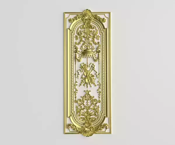 Classic decor ornament v-10 3D model 3D model