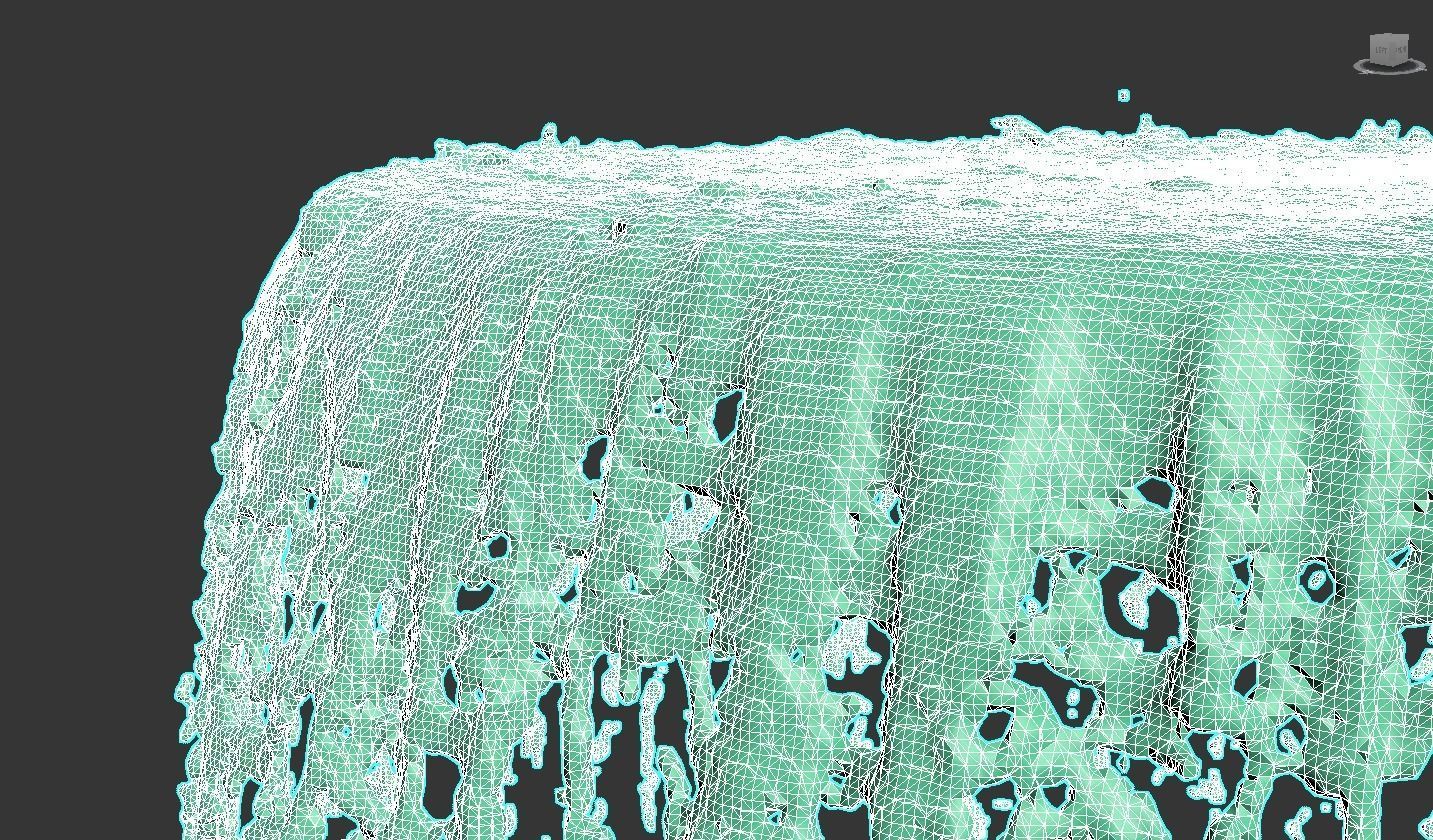 Water jet animated fountains Falling jets collection 3D model_6