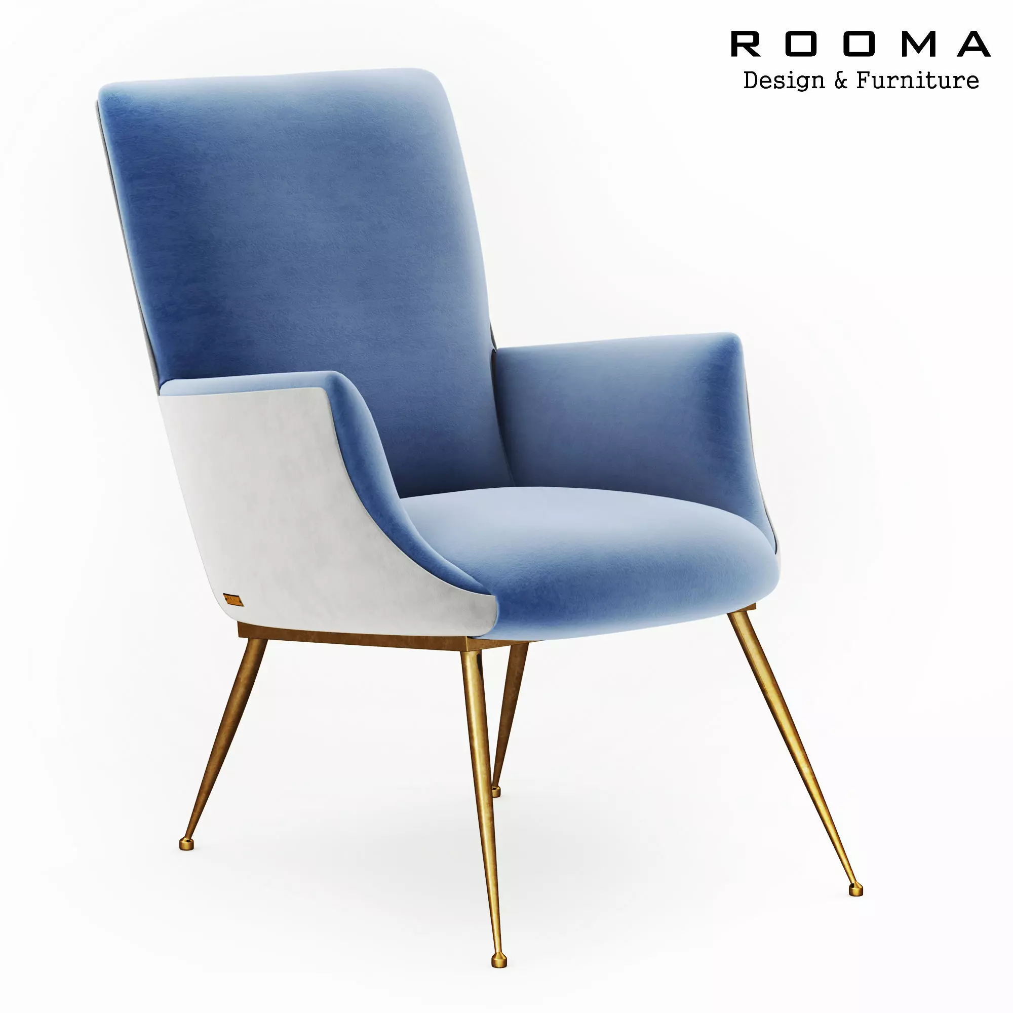 Chandler Chair by Rooma Design 3D model