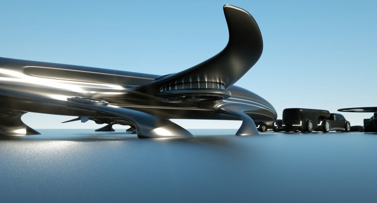 Future Vehicles Collection 3D model_6