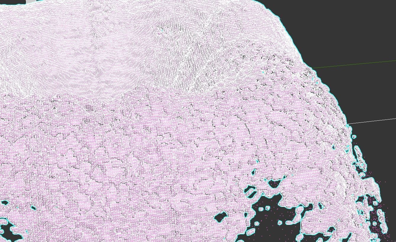 Water jet animated fountains Conic jets collection 3D model_4