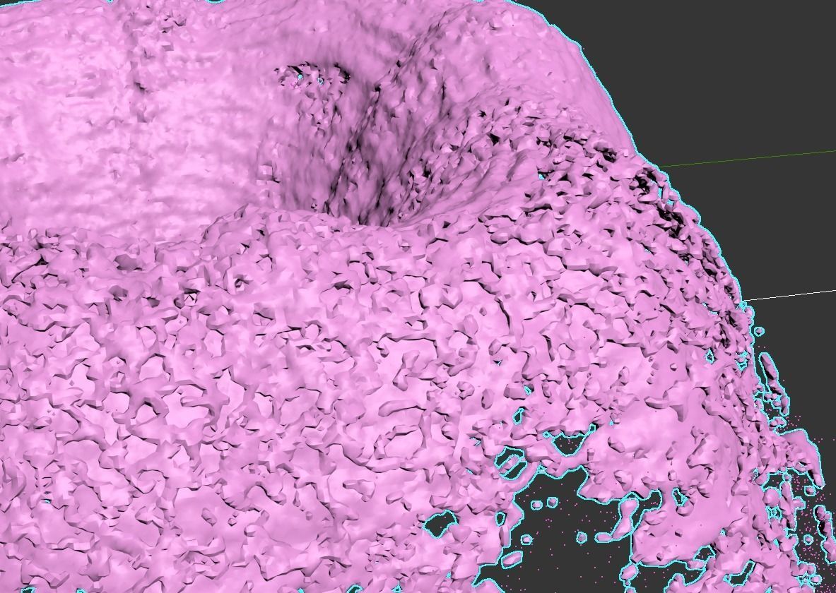 Water jet animated fountains Conic jets collection 3D model_3