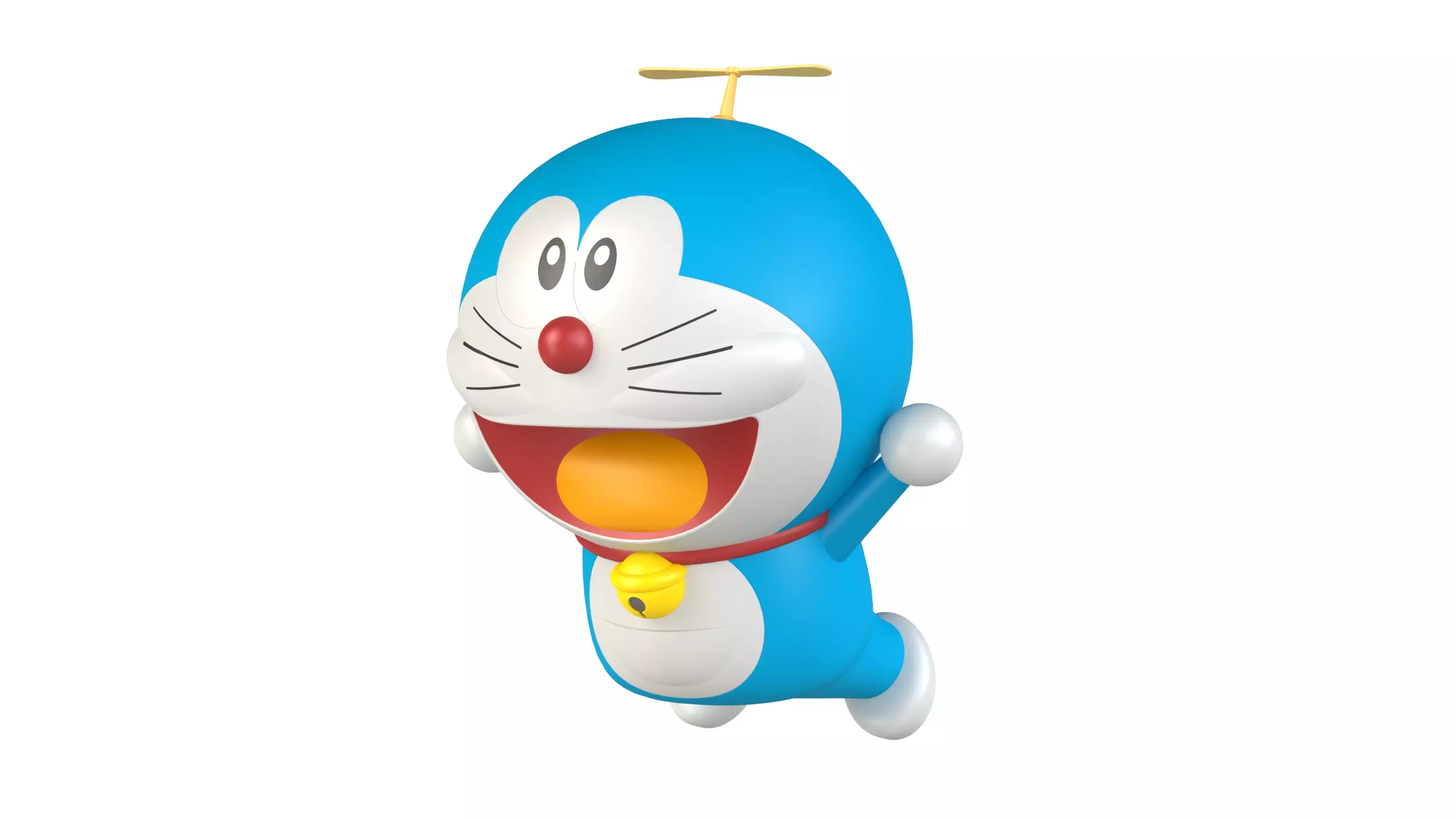 Doraemon-fly doraemon 3D model