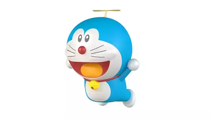 Doraemon-fly doraemon 3D model