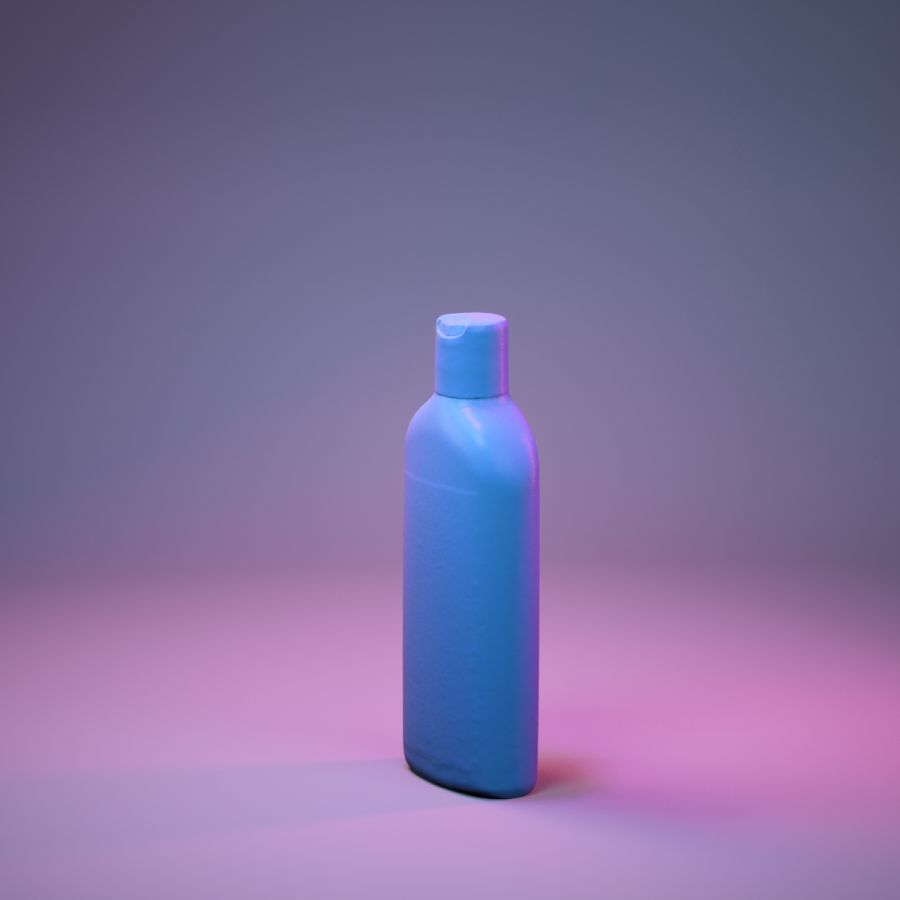 Container 051 Low-poly 3D model_3